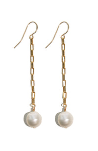 Long Pearl Earrings
