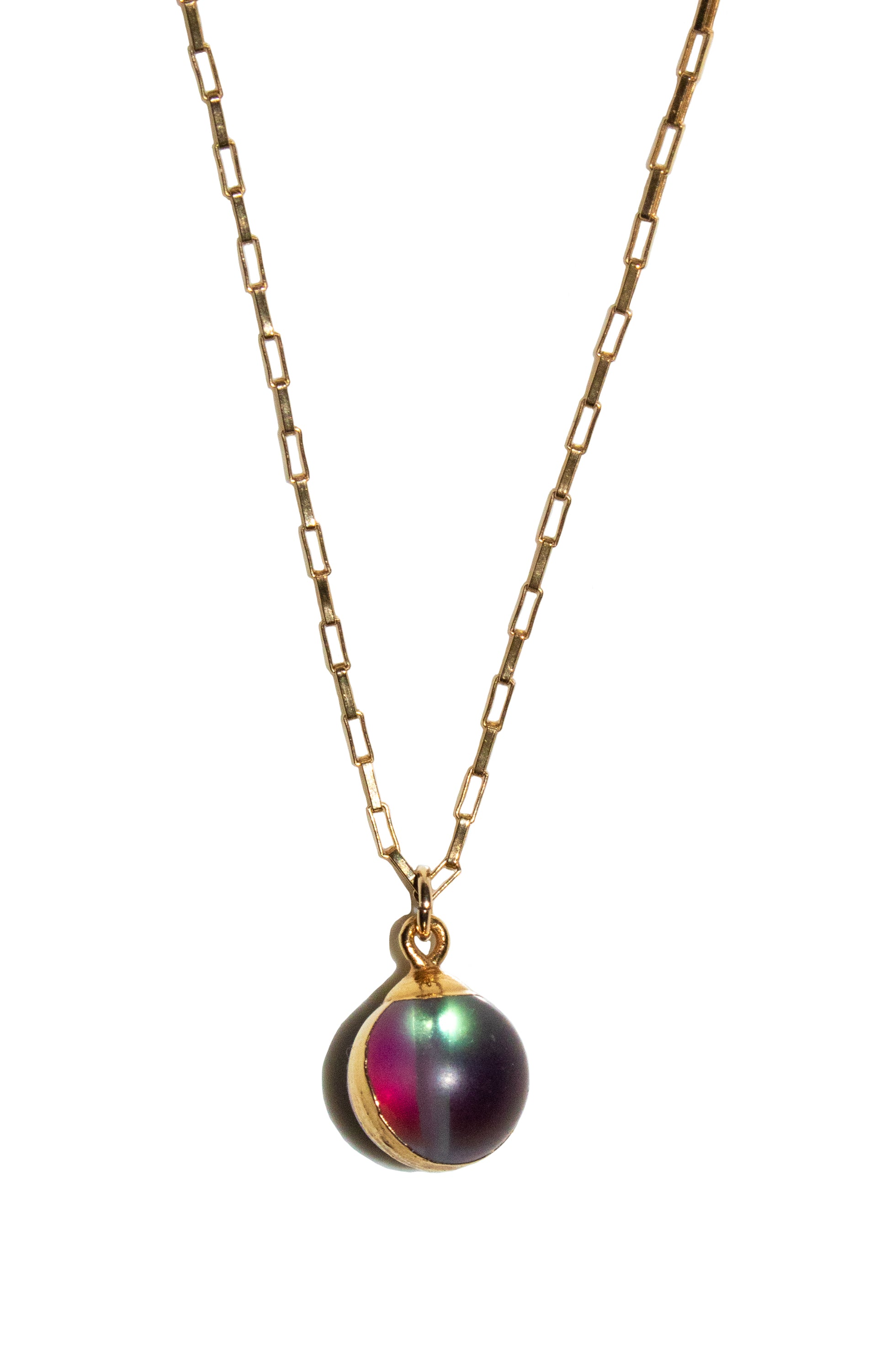 Voda Mini Box Chain Necklace