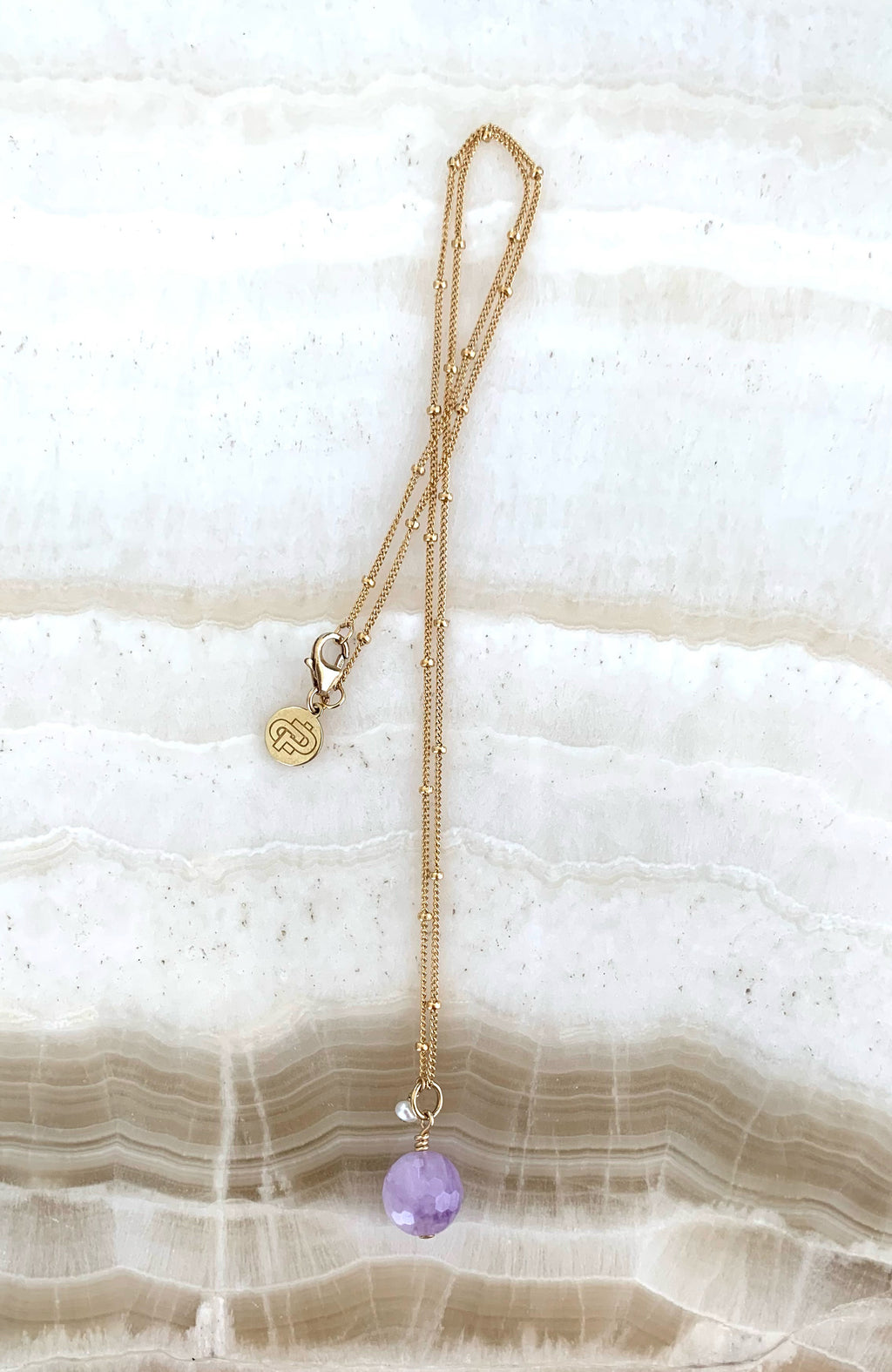 Allium Pearl Necklace