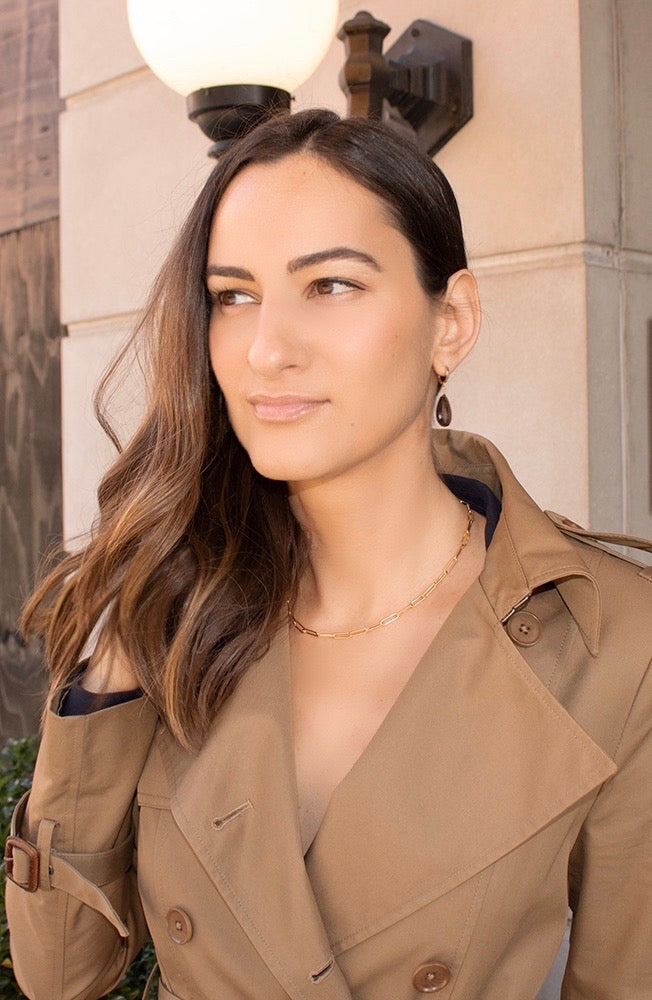 Rectangular Chain Necklace