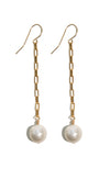 Long Pearl Earrings