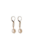 Geometric Pearl Earrings