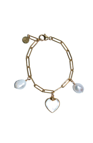 Pearl Charm Bracelet – Mermaid's Wear