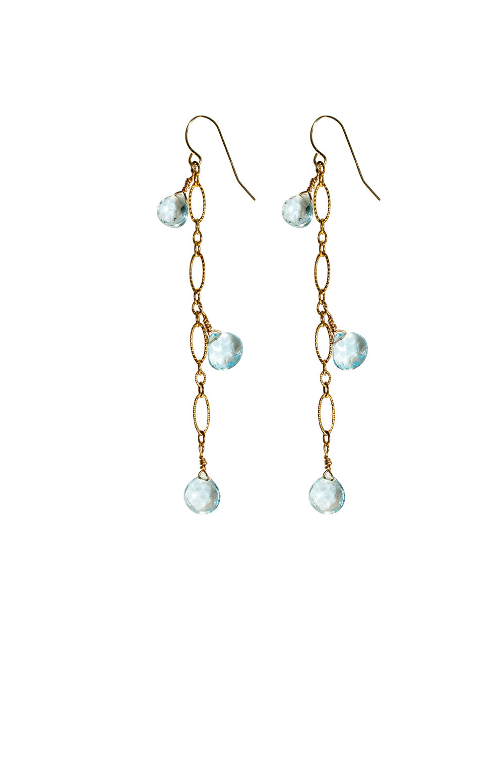 ピアス Rain Drop Earrings Rain drop | レインドロップ | ピアス | &kow leather × brass