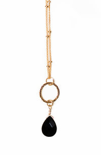 The Circle Onyx Necklace